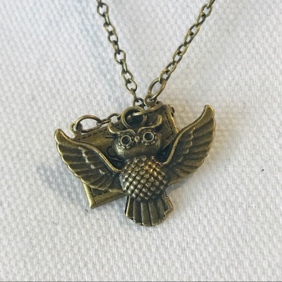 🦉 Harry Potter Hogwarts Mail Necklace - Picture 6 of 8